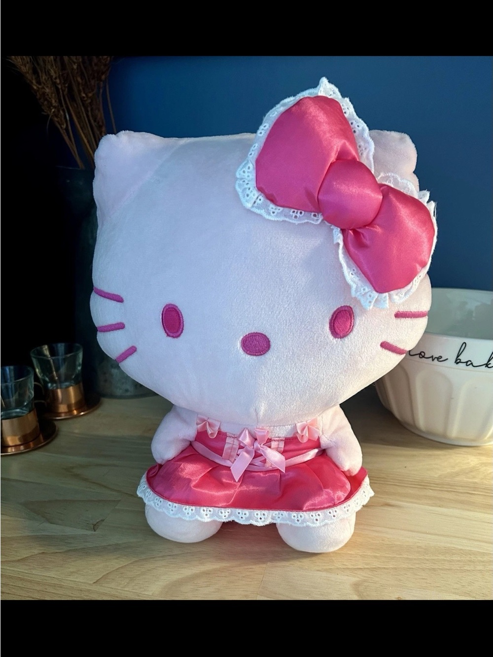 Hello Kitty And Friends 12in Pink Monochrome Plush Jazzwear 2024 Sanrio